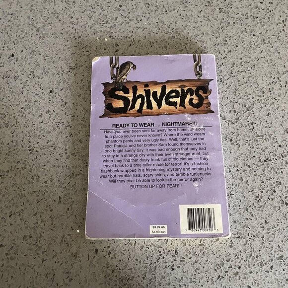 Rare Vintage Book Shivers Creepy Clothes by MD Spenser 1997 paperback htf - Picture 8 of 9